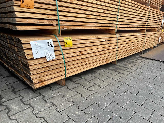 Douglas zweeds rabat 4000x190x21mm (120x) - afbeelding 4 van  4