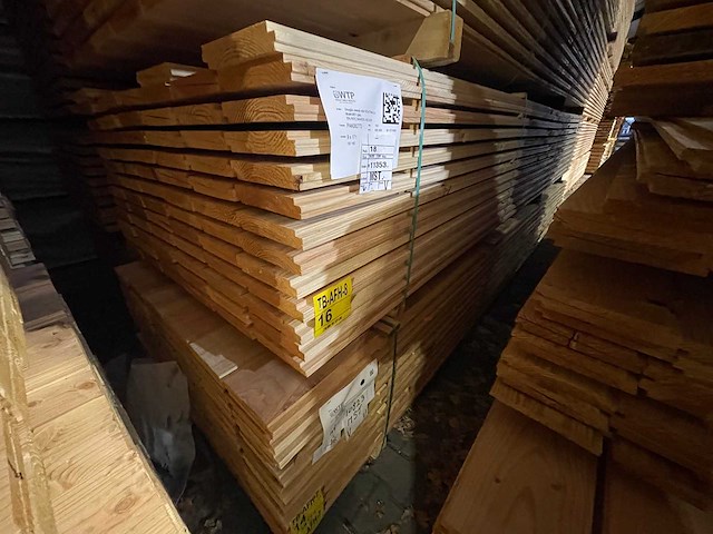 Douglas zweeds rabat 4000x190x21mm (150x) - afbeelding 4 van  4