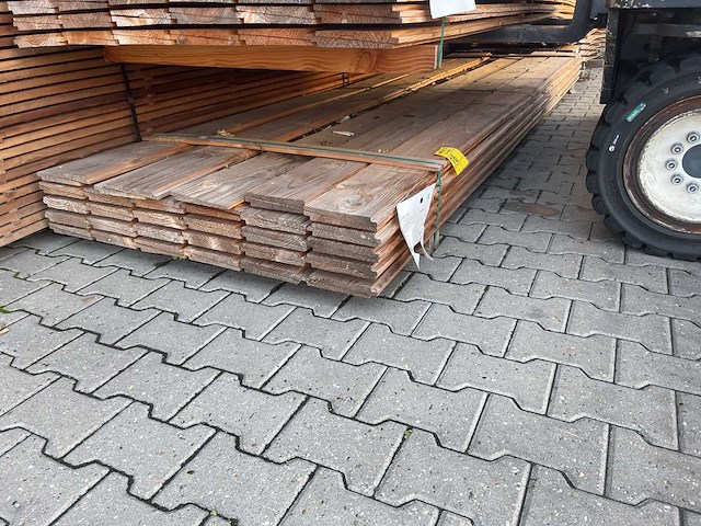 Douglas zweeds rabat 4000x190x21mm (57x) - afbeelding 2 van  3