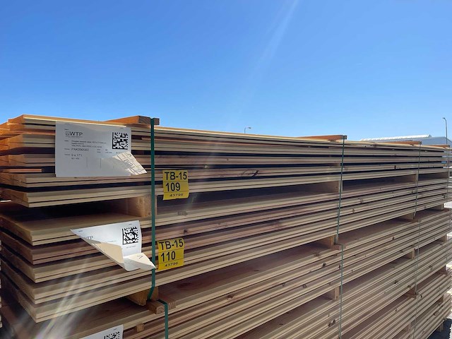 Douglas zweeds rabat 4000x190x21mm (60x) - afbeelding 3 van  4