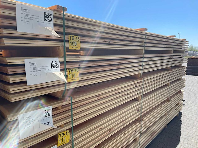 Douglas zweeds rabat 4000x190x21mm (60x) - afbeelding 4 van  4