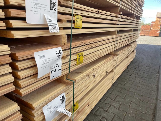 Douglas zweeds rabat 4000x190x21mm (60x) - afbeelding 2 van  3
