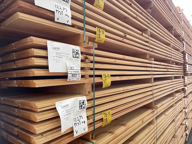 Douglas zweeds rabat 4000x190x21mm (60x) - afbeelding 4 van  4