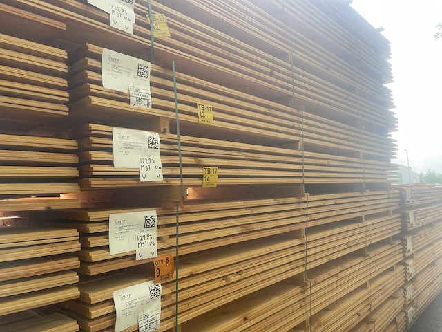 Douglas zweeds rabat 4000x190x21mm (60x) - afbeelding 4 van  4