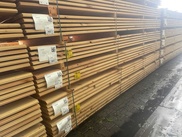 Douglas zweeds rabat 4000x190x21mm (60x) - afbeelding 3 van  4