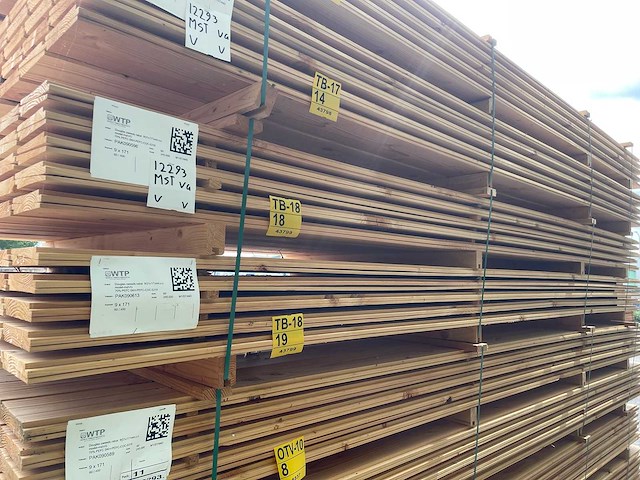 Douglas zweeds rabat 4000x190x21mm (60x) - afbeelding 4 van  4