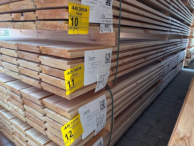 Douglas zweeds rabat 4000x190x21mm (60x) - afbeelding 4 van  4