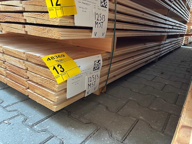 Douglas zweeds rabat 4000x190x21mm (60x) - afbeelding 4 van  4