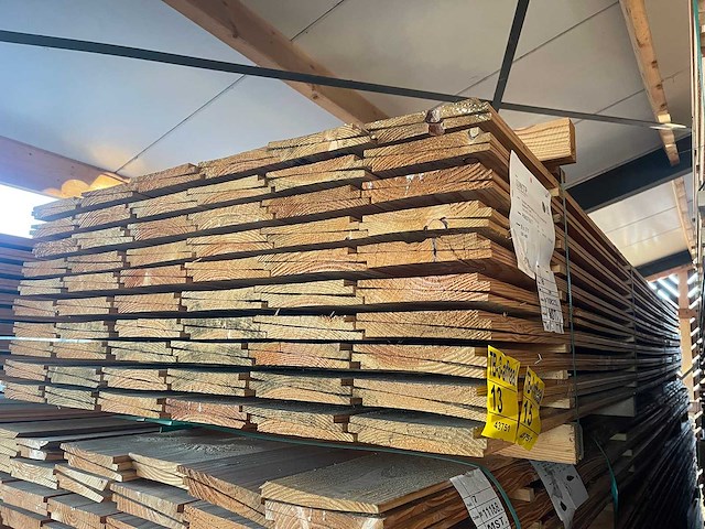 Douglas zweeds rabat 4000x190x21mm (60x) - afbeelding 4 van  4