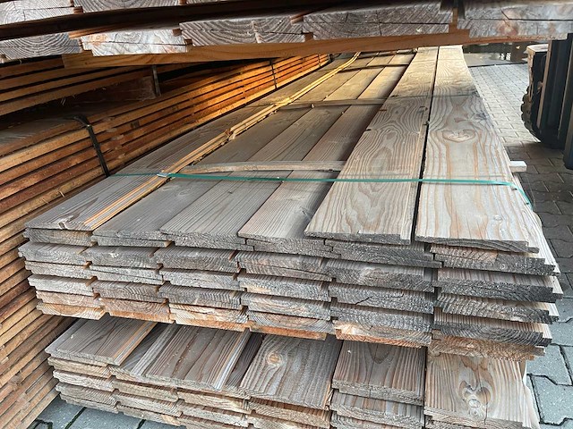 Douglas zweeds rabat 4000x190x21mm (75x) - afbeelding 1 van  3