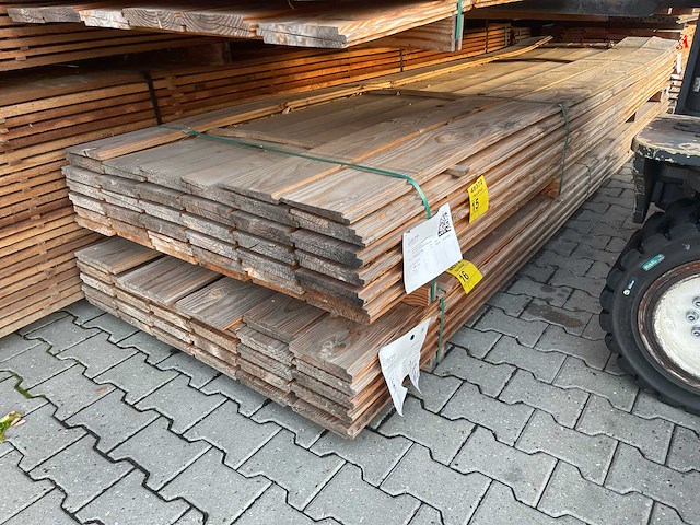 Douglas zweeds rabat 4000x190x21mm (75x) - afbeelding 2 van  3
