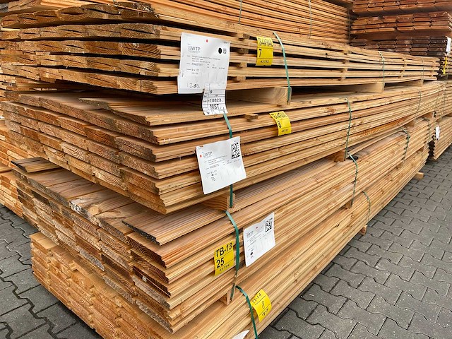 Douglas zweeds rabat 4000x190x21mm (75x) - afbeelding 4 van  4