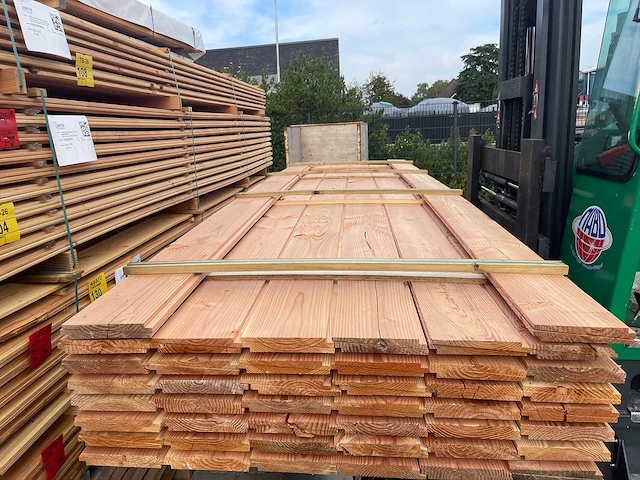 Douglas zweeds rabat 4000x190x21mm (88x) - afbeelding 1 van  3