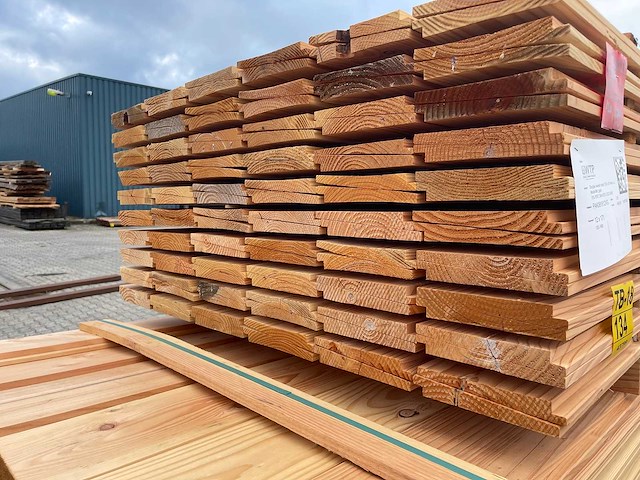 Douglas zweeds rabat 4000x190x26mm (120x) - afbeelding 3 van  3