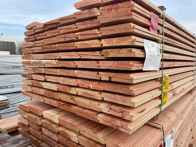 Douglas zweeds rabat 4000x190x26mm (69x) - afbeelding 3 van  3