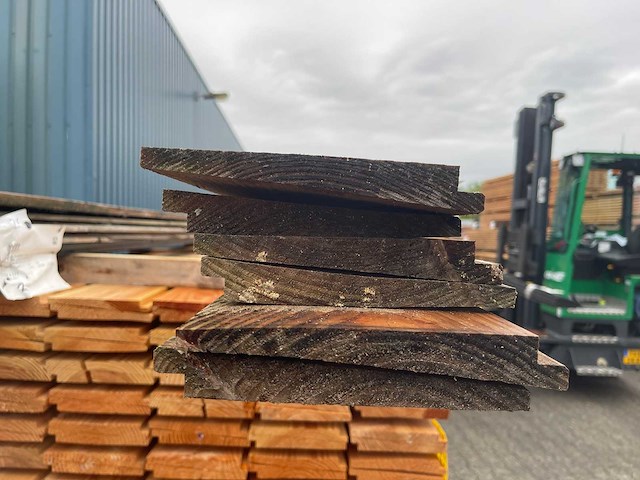 Douglas zweeds rabat 4000x190x26mm (6x) - afbeelding 3 van  3