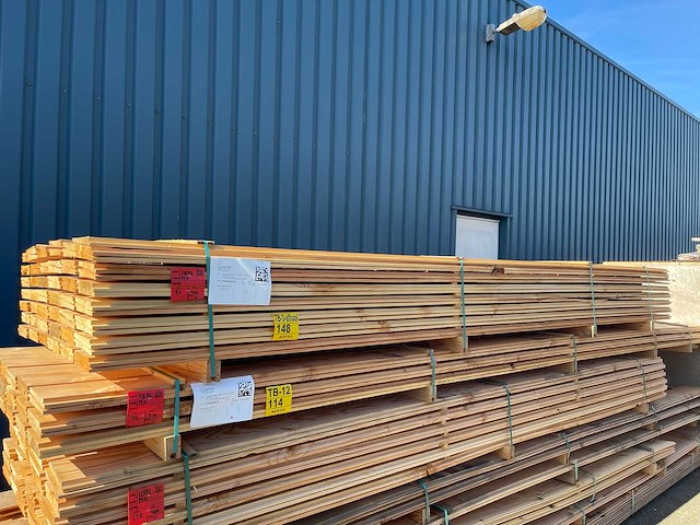 Douglas zweeds rabat 4000x190x26mm (86x) - afbeelding 2 van  3