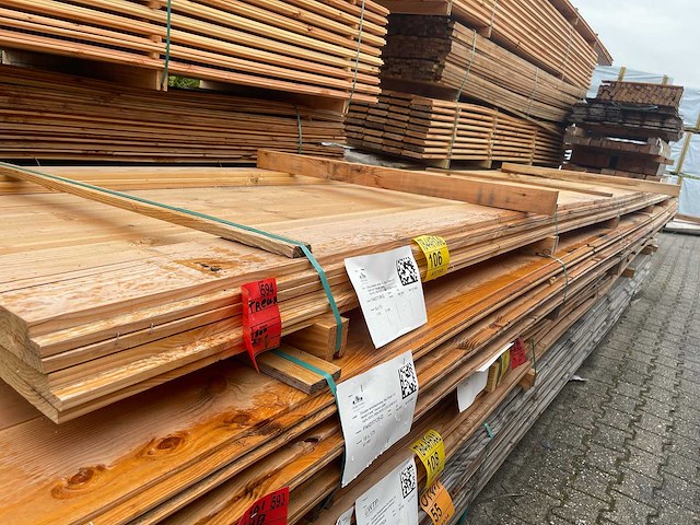 Douglas zweeds rabat 5000-6000x190x26mm (16x) - afbeelding 2 van  3