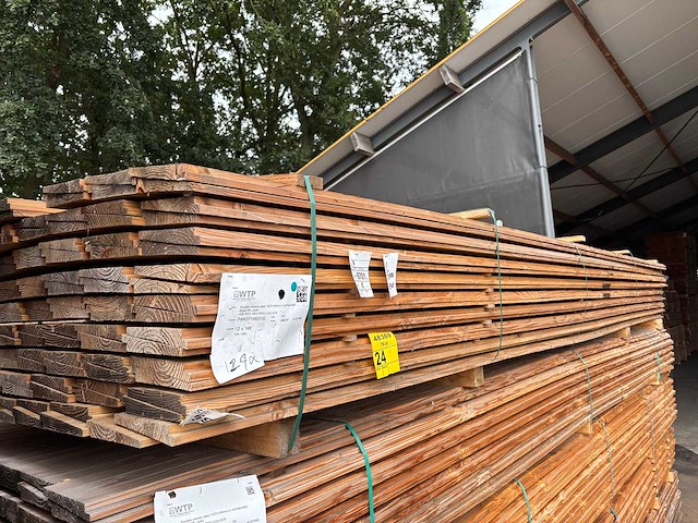 Douglas zweeds rabat 5000x160x26mm (124x) - afbeelding 2 van  2