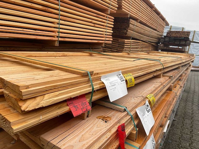Douglas zweeds rabat 5000x160x26mm (32x) - afbeelding 2 van  3