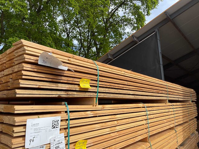 Douglas zweeds rabat 5000x160x26mm (98x) - afbeelding 3 van  3
