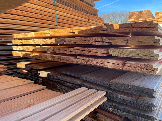 Douglas zweeds rabat 5000x190x21mm (48x) - afbeelding 3 van  3