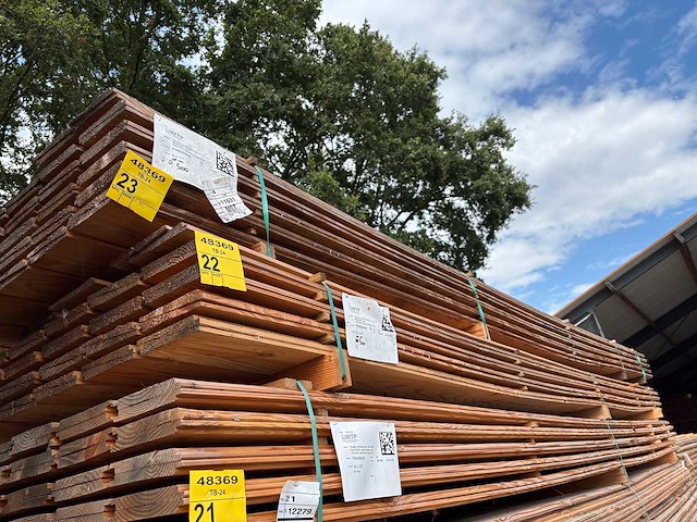 Douglas zweeds rabat 5000x190x21mm (55x) - afbeelding 3 van  3