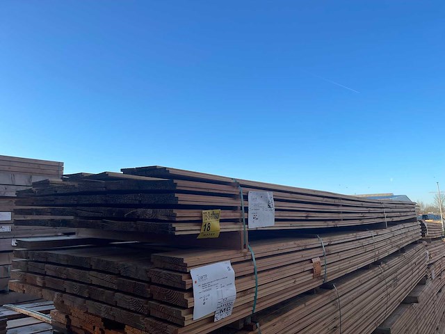 Douglas zweeds rabat 5000x190x21mm (55x) - afbeelding 4 van  4