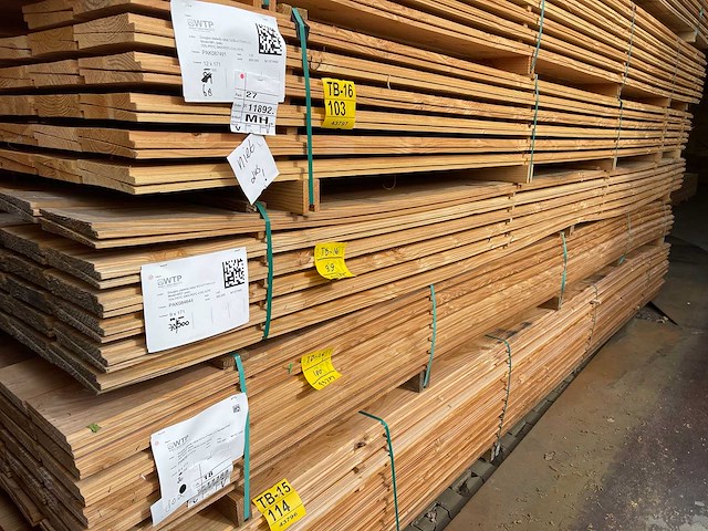Douglas zweeds rabat 5000x190x21mm (70x) - afbeelding 4 van  4