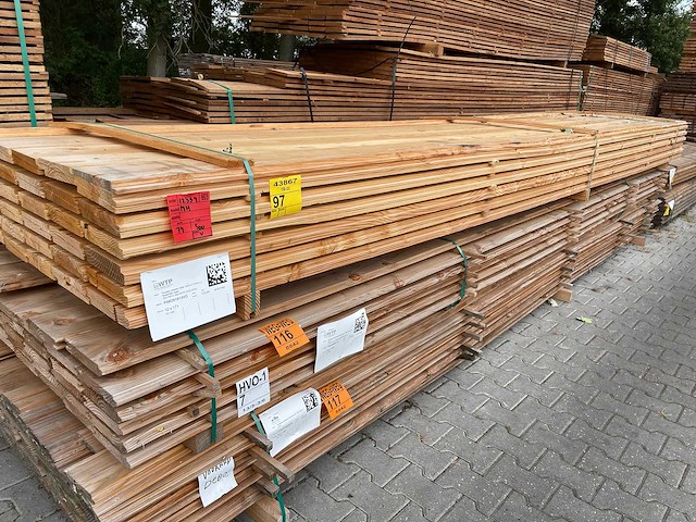 Douglas zweeds rabat 5000x190x21mm (74x) - afbeelding 4 van  4