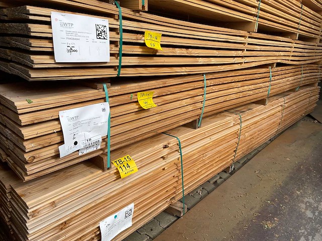 Douglas zweeds rabat 5000x190x21mm (80x) - afbeelding 4 van  4