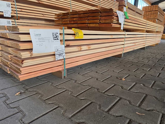 Douglas zweeds rabat 5000x190x21mm (80x) - afbeelding 4 van  4