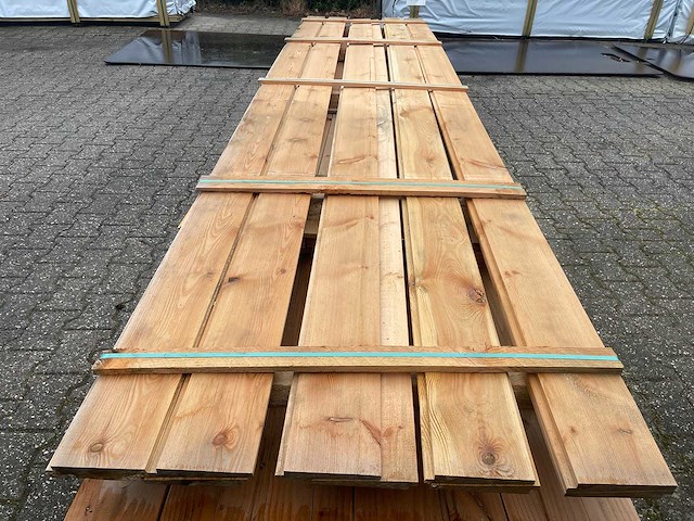 Douglas zweeds rabat 5000x190x26mm (10x) - afbeelding 1 van  3