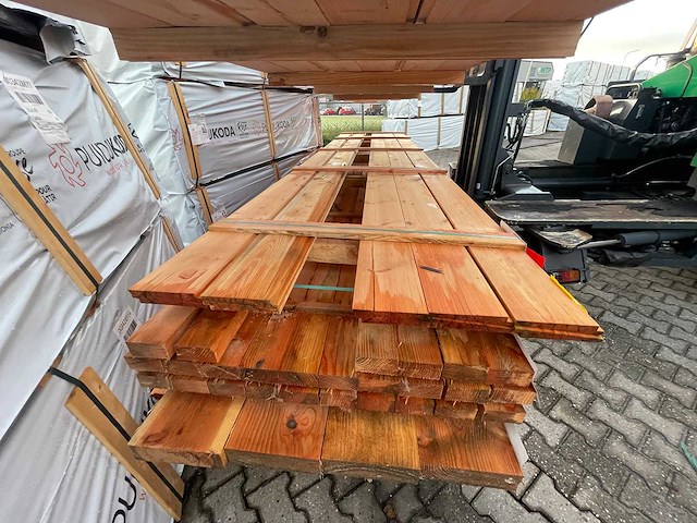 Douglas zweeds rabat 5000x190x26mm (10x) - afbeelding 1 van  3