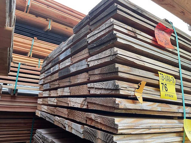 Douglas zweeds rabat 5000x190x26mm (120x) - afbeelding 3 van  3