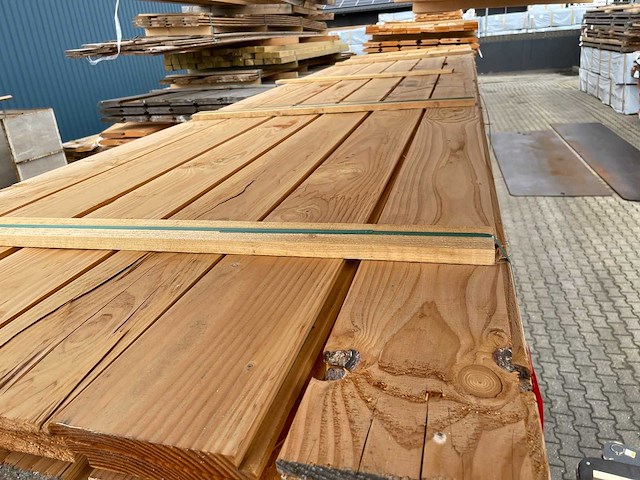Douglas zweeds rabat 5000x190x26mm (120x) - afbeelding 3 van  3