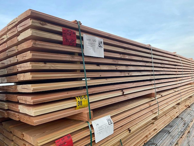 Douglas zweeds rabat 5000x190x26mm (132x) - afbeelding 2 van  3