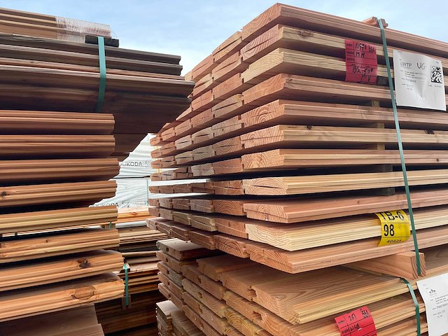 Douglas zweeds rabat 5000x190x26mm (132x) - afbeelding 3 van  3