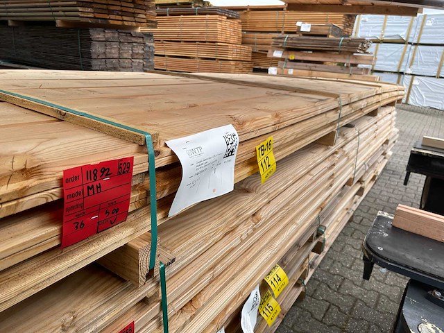 Douglas zweeds rabat 5000x190x26mm (36x) - afbeelding 1 van  3