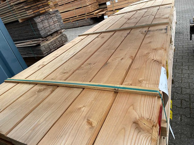 Douglas zweeds rabat 5000x190x26mm (36x) - afbeelding 3 van  3
