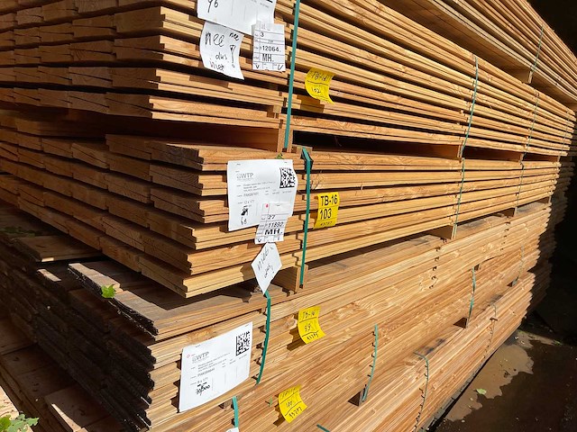Douglas zweeds rabat 5000x190x26mm (68x) - afbeelding 4 van  4