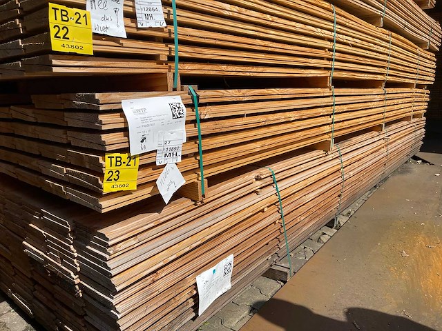 Douglas zweeds rabat 5000x190x26mm (68x) - afbeelding 3 van  3
