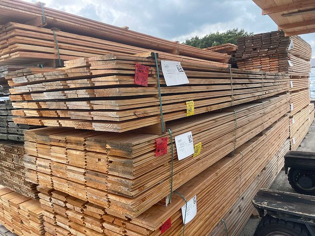 Douglas zweeds rabat 5000x190x26mm (80x) - afbeelding 2 van  3