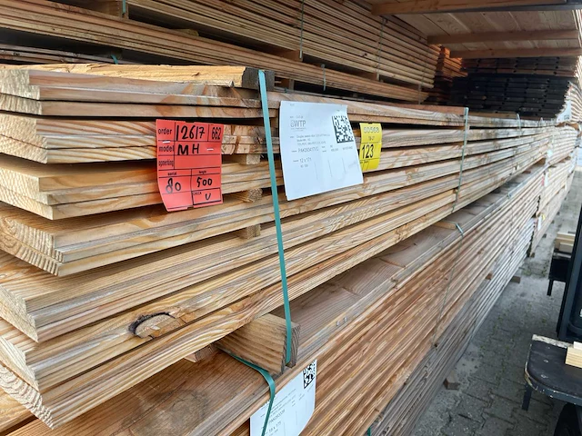 Douglas zweeds rabat 5000x190x26mm (80x) - afbeelding 2 van  3