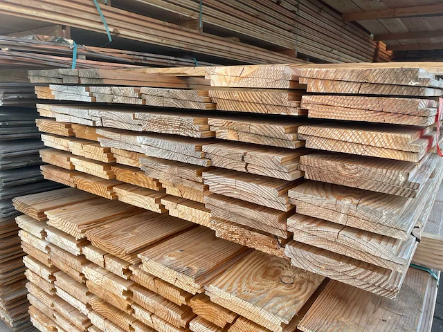Douglas zweeds rabat 5000x190x26mm (80x) - afbeelding 3 van  3