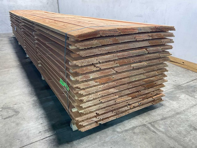 Douglas zweeds rabat 500x16,5x2,1/1 cm onbehandeld (84x) - afbeelding 5 van  9