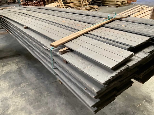 Douglas zweeds rabat antraciet - 500x19,5x1,2-2,7 cm (58x) - afbeelding 2 van  18