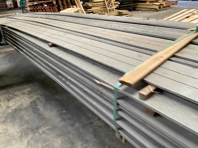 Douglas zweeds rabat antraciet - 500x19,5x1,2-2,7 cm (58x) - afbeelding 3 van  18