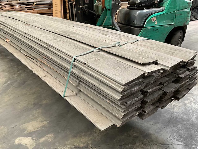 Douglas zweeds rabat antraciet - 500x19,5x1,2-2,7 cm (58x) - afbeelding 1 van  18