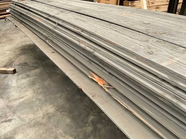 Douglas zweeds rabat antraciet - 500x19,5x1,2-2,7 cm (58x) - afbeelding 12 van  18